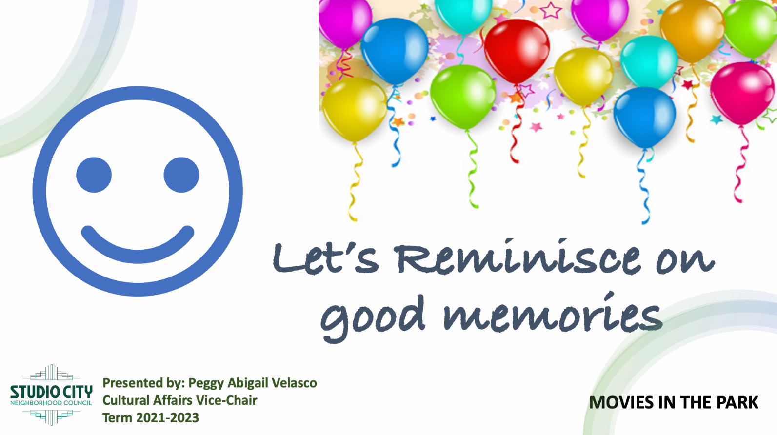 As the current term of the SCNC draws to a close, please click  to view SCNC Good Memories by Abi Velasco Board Member and Cultural Affairs Vice Chair.