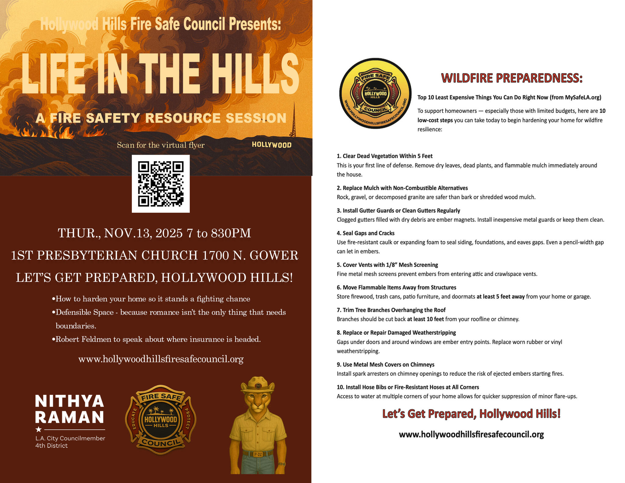 Wildire Safety Preparation Meeting