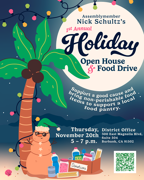 Food Drive and Open House