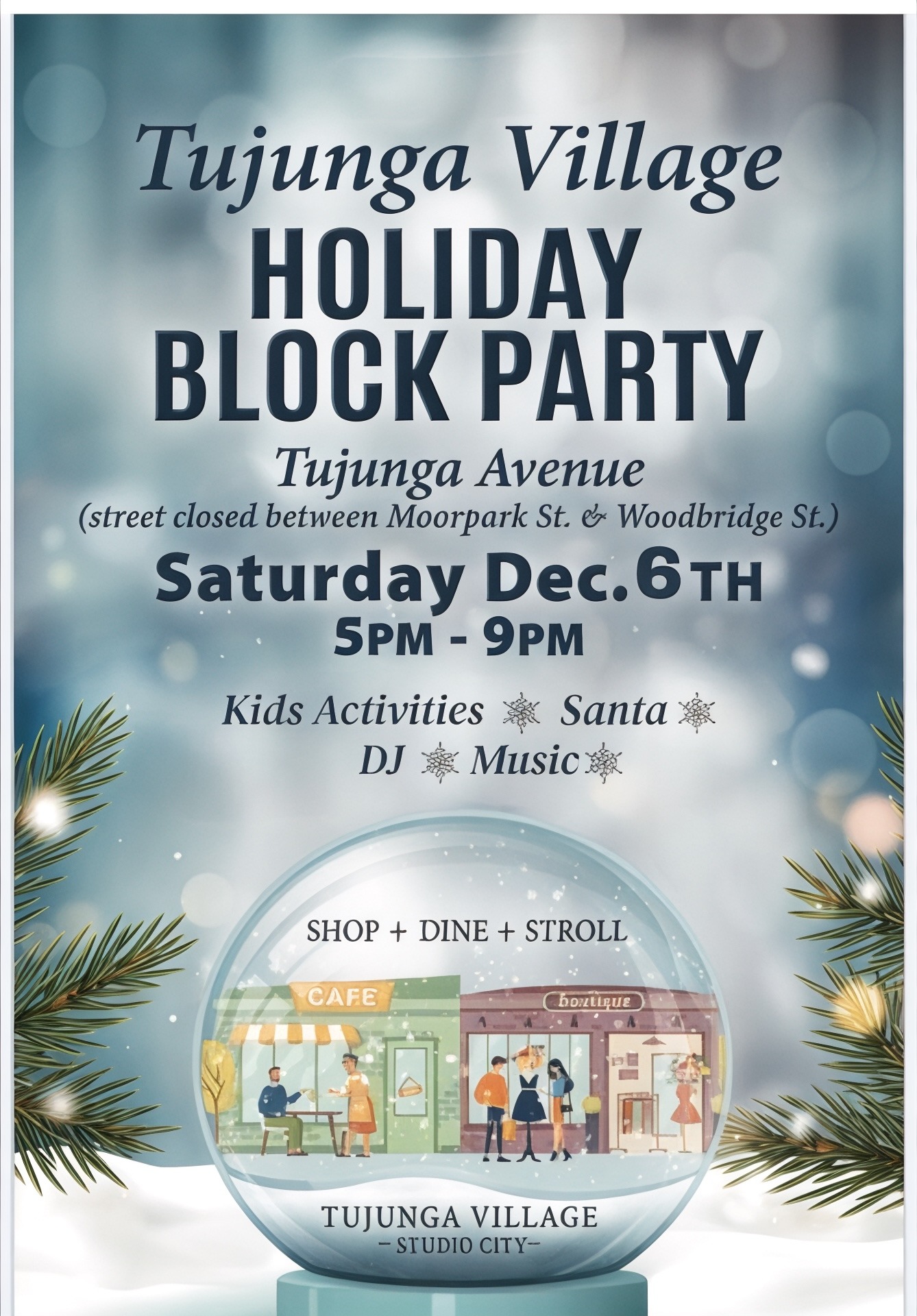 Tujunga Village Holiday Block Party