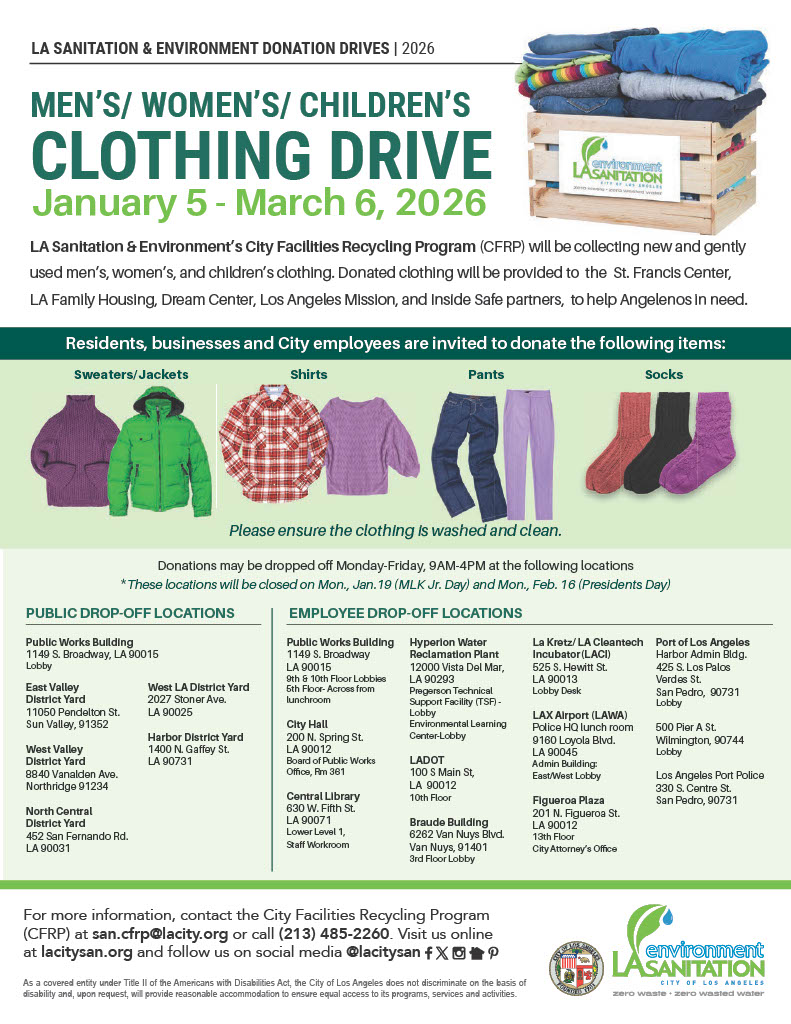 Clothing Drive