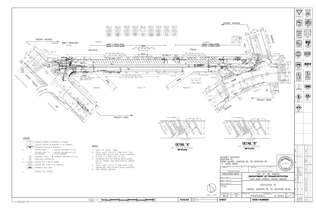 Ventura Place Parking Plan