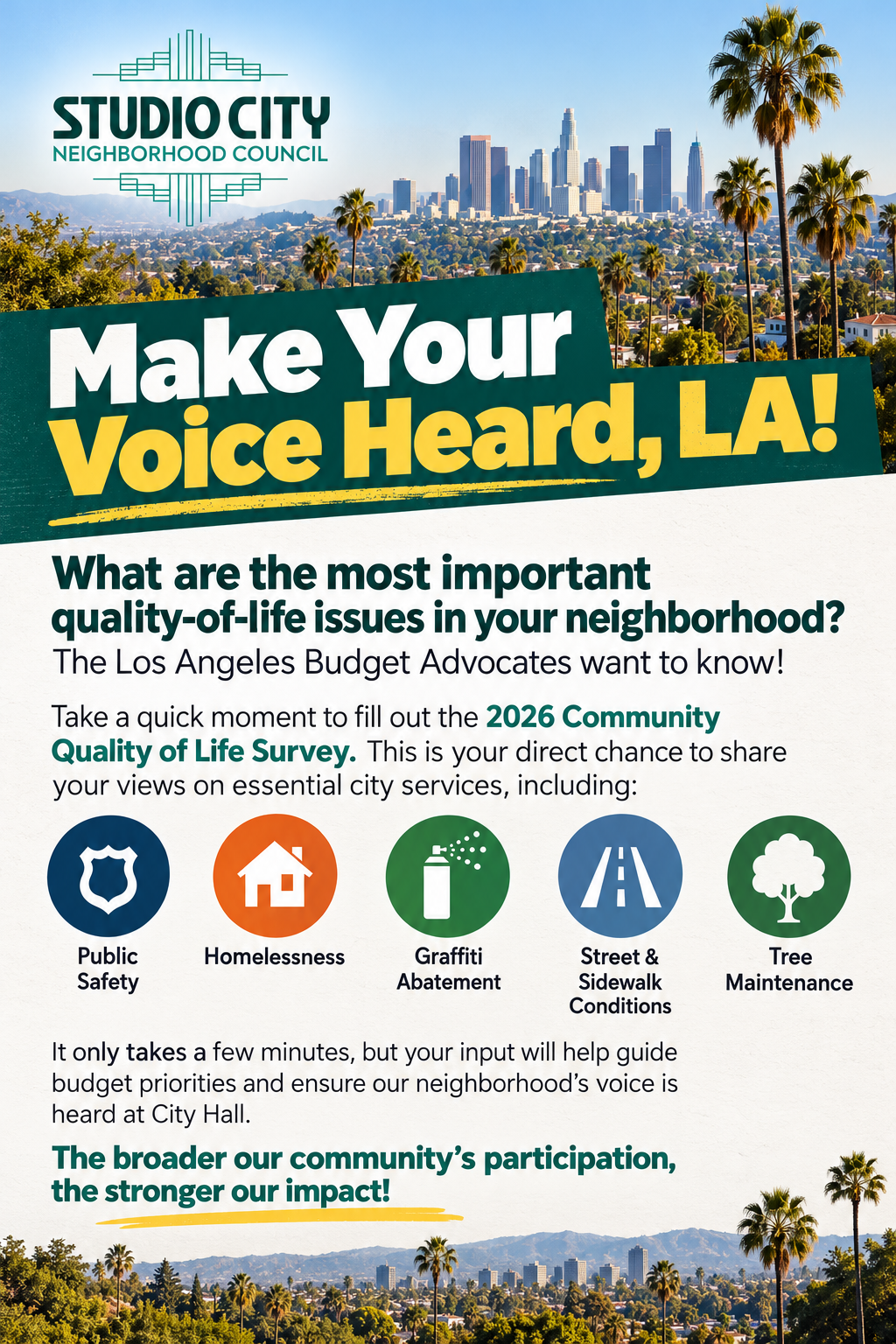Make Your Voice Heard!